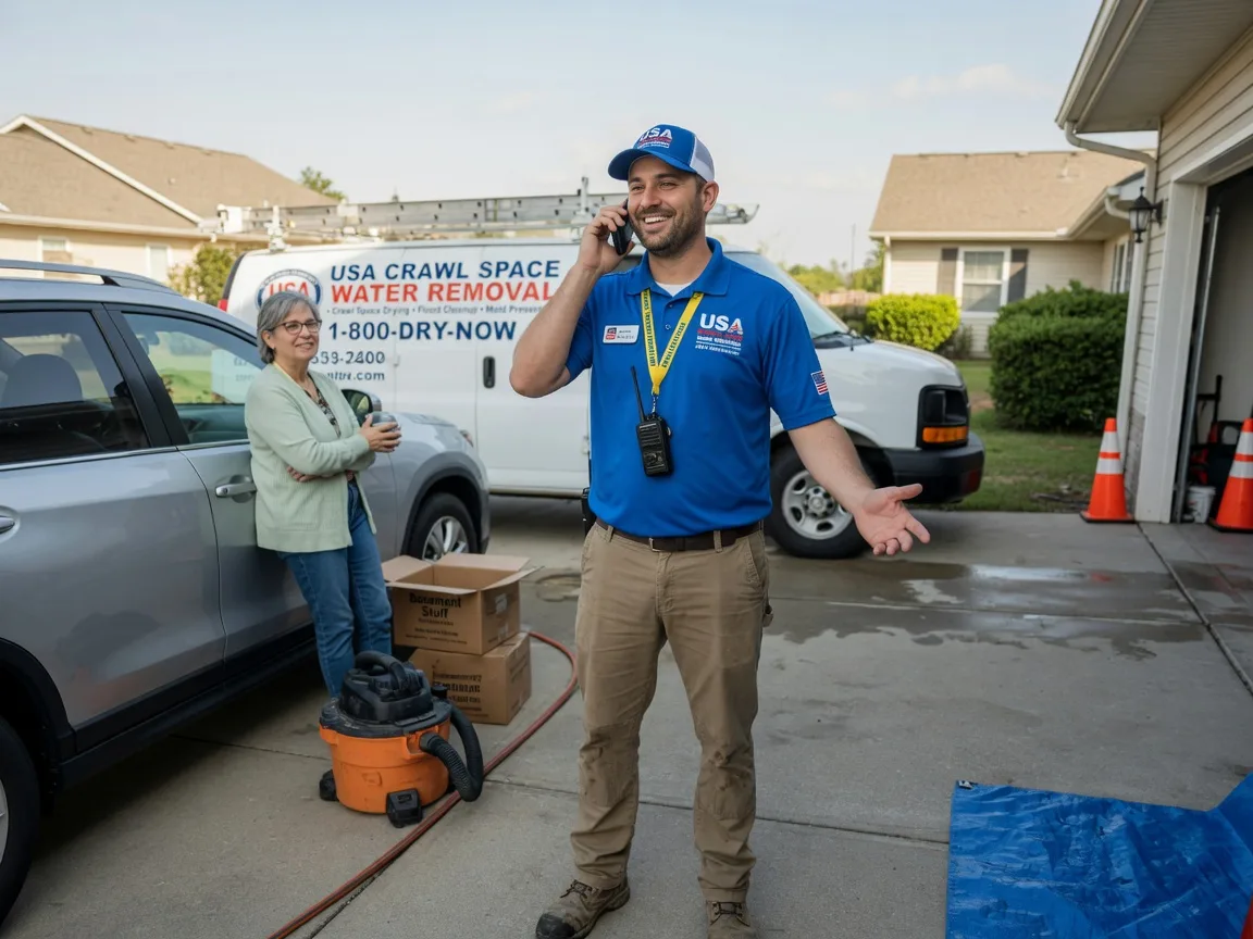 Crawl Space Water Removal Port Royal, VA FAQs